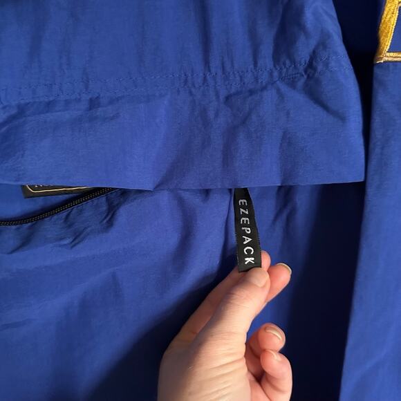 Vintage 90s Doral Branded Windbreaker Jacket NEW Med Packable Advertising Promo - Picture 6 of 9